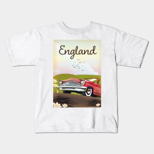 England for a drive Kids T-Shirt